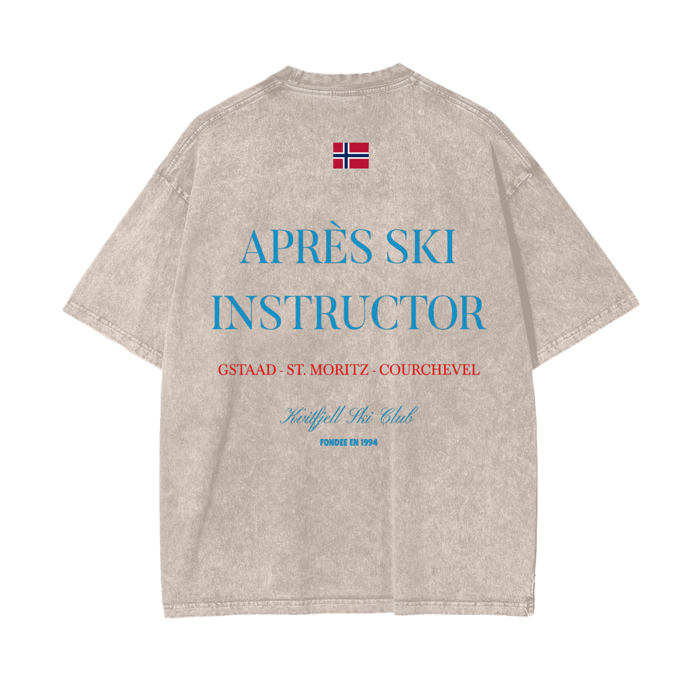 Après Ski Instructor Snow Washed Tee