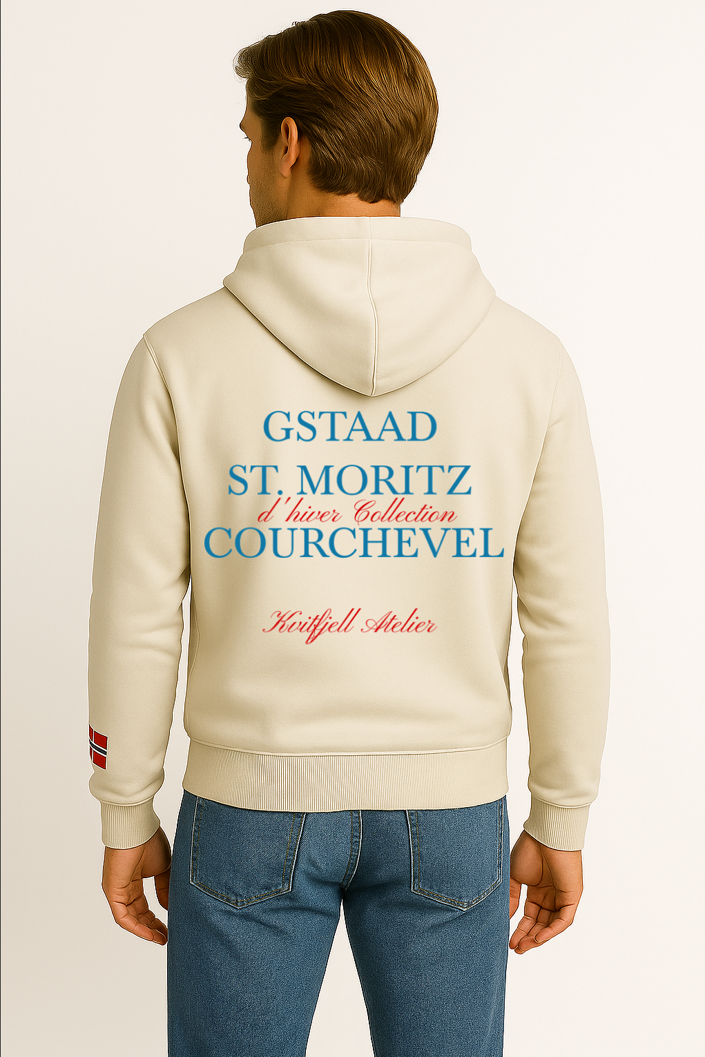 Après Ski Club Vintage Beige Hoodie